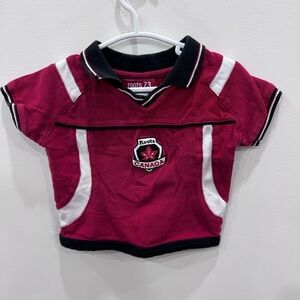 ❤️4/$20 Vintage Roots Kids Red Canada Jersey